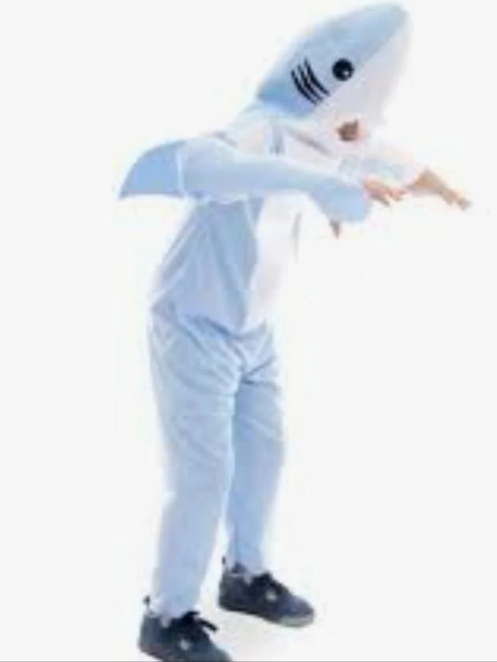 Boo Fericious Shark Costume Size 3-4